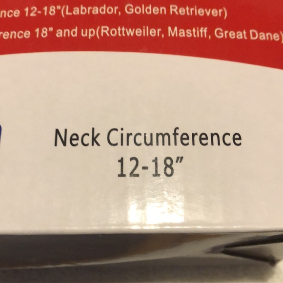 NEW Large (neck circumference 12-18”) Katoggy inflatable washable dog collar NEW - Picture 2 of 2